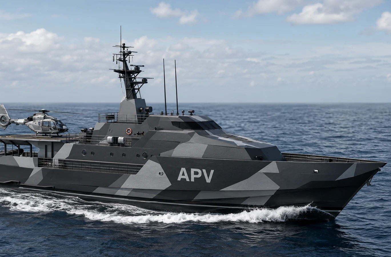 WDA 60 metre high-speed anti-whaling patrol vessel concept